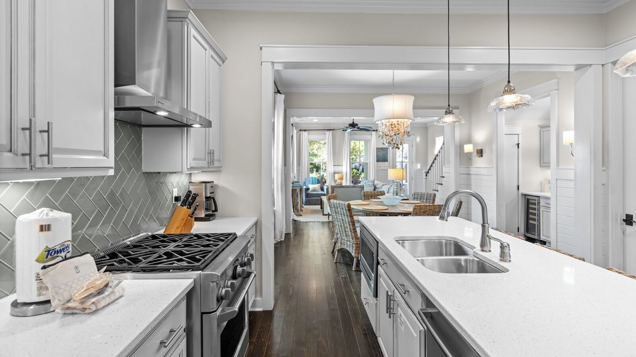 Photo of Kitchen in Watercolor