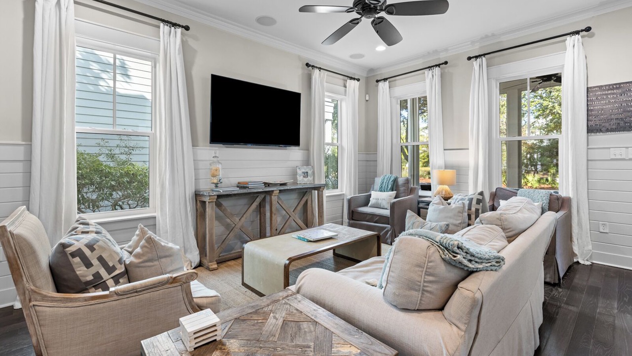 Photo of Livingroom in Watercolor