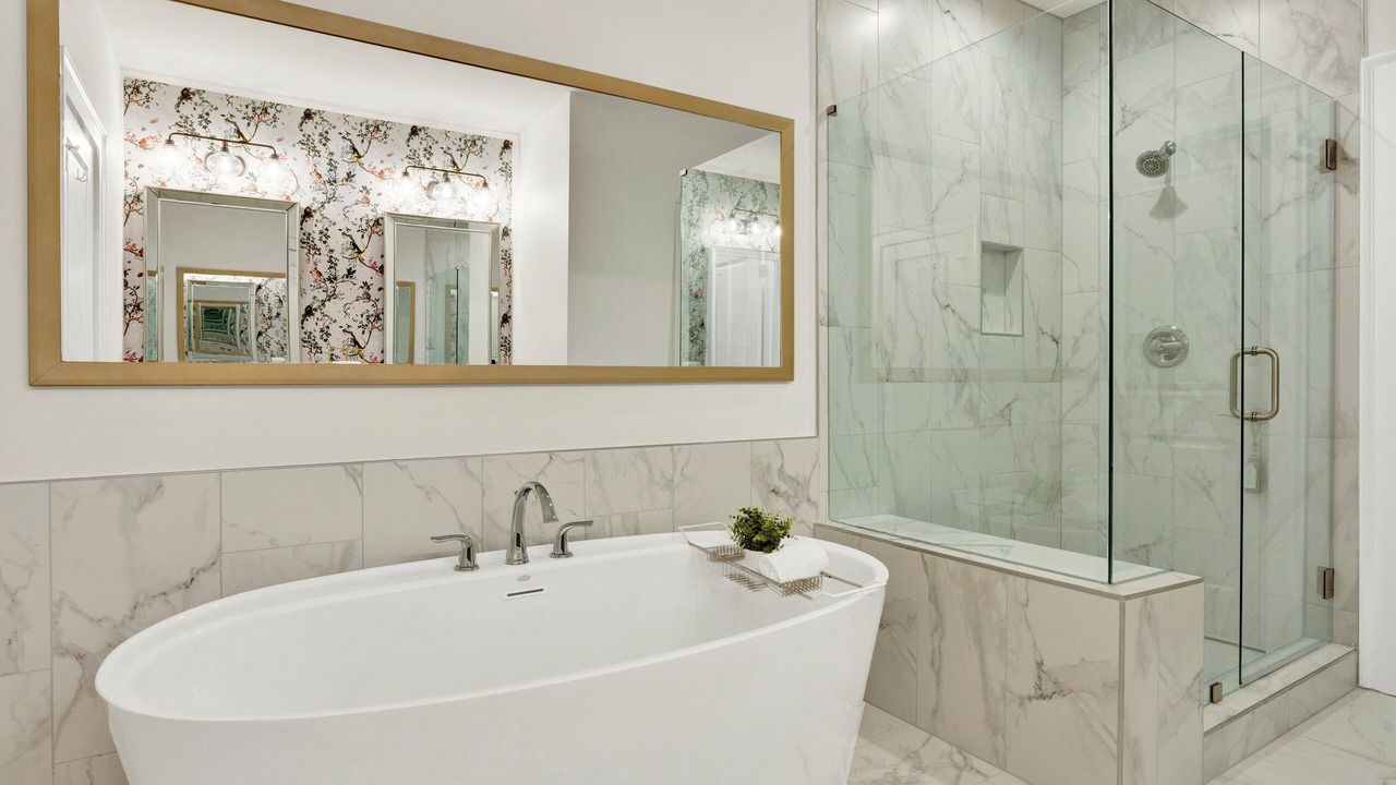 Photo of Bathroom in Hitch Village - Fred Wessels Homes