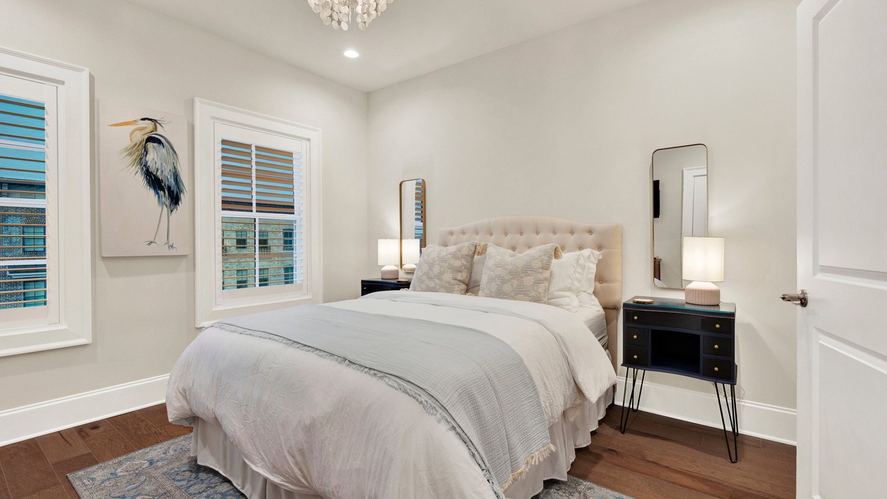 Photo of Bedroom in Hitch Village - Fred Wessels Homes