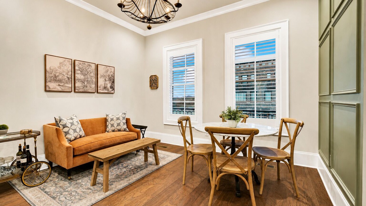Photo of Livingroom in Hitch Village - Fred Wessels Homes