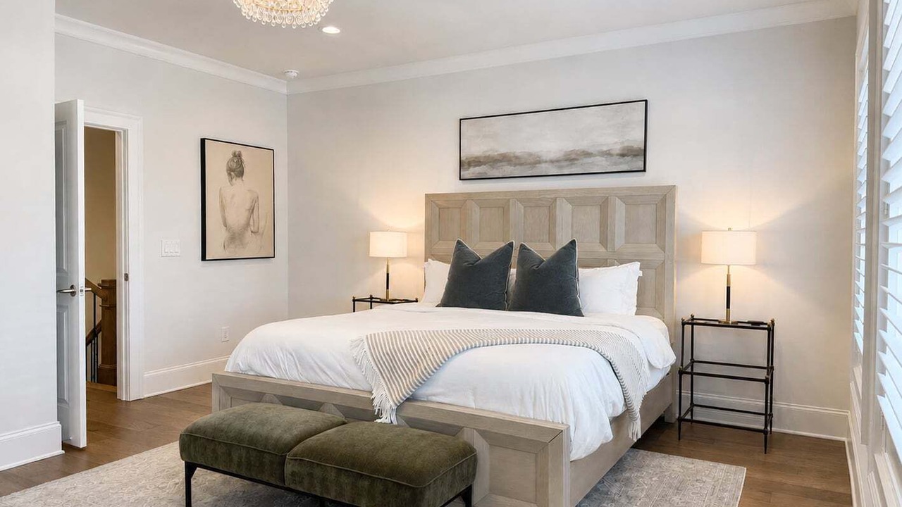 Photo of Bedroom in Hitch Village - Fred Wessels Homes