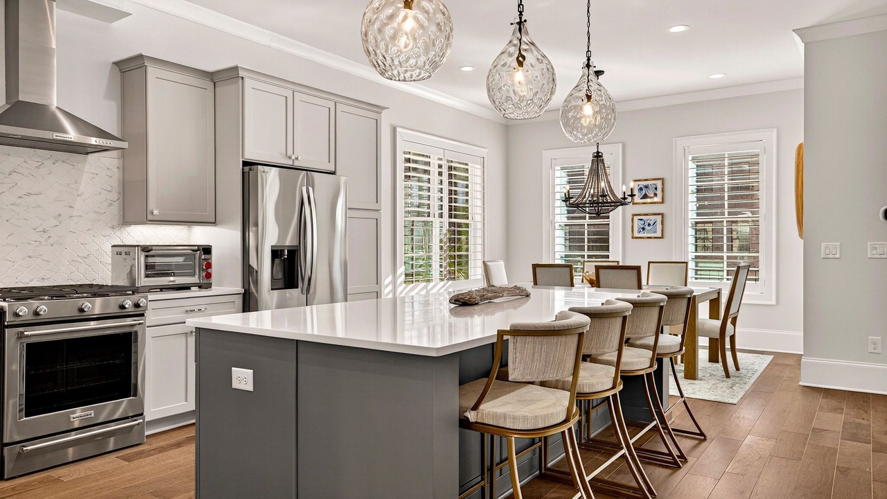 Photo of Kitchen in Hitch Village - Fred Wessels Homes