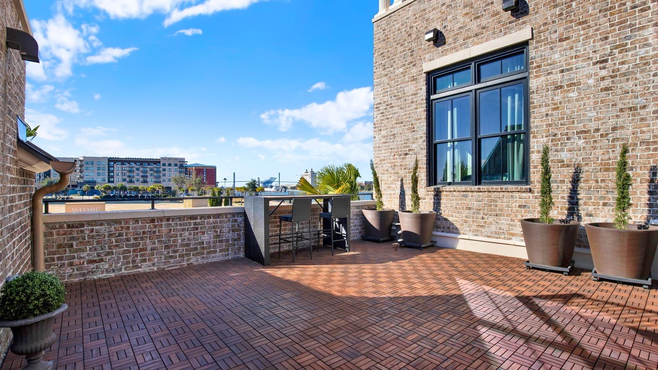 Photo of Patio Balcony in Hitch Village - Fred Wessels Homes