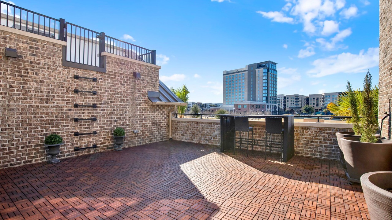 Photo of Patio Balcony in Hitch Village - Fred Wessels Homes