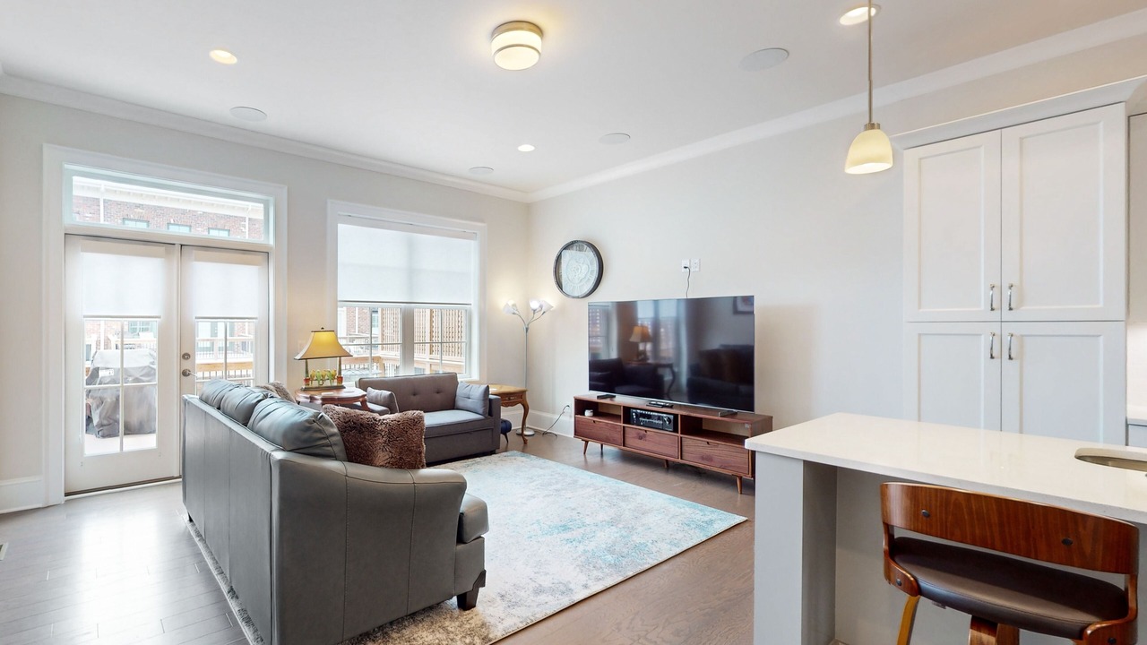 Photo of Livingroom in Hitch Village - Fred Wessels Homes