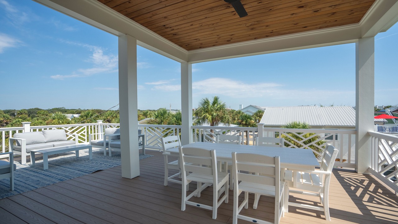 Photo of Patio Balcony in St. Augustine Beach