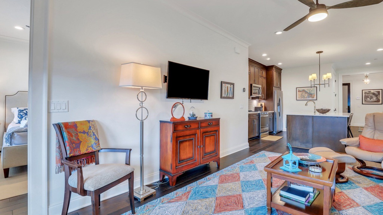 Photo of Livingroom in Hitch Village - Fred Wessels Homes