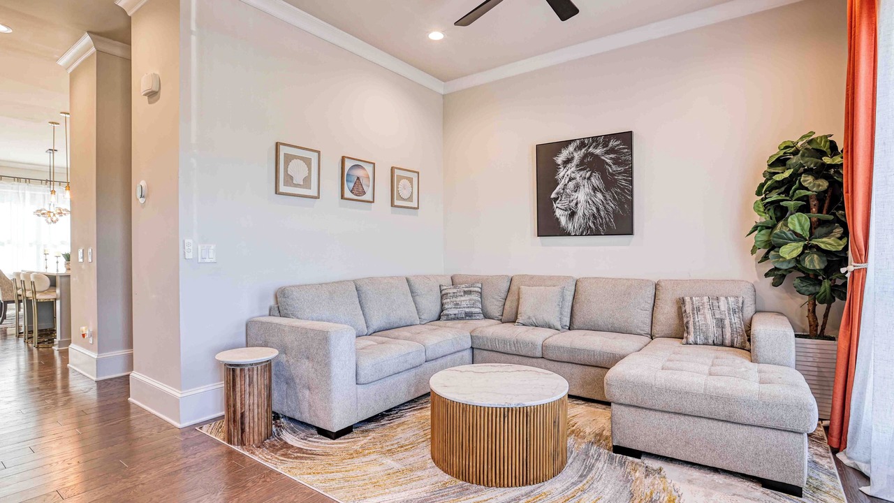 Photo of Livingroom in Hitch Village - Fred Wessels Homes