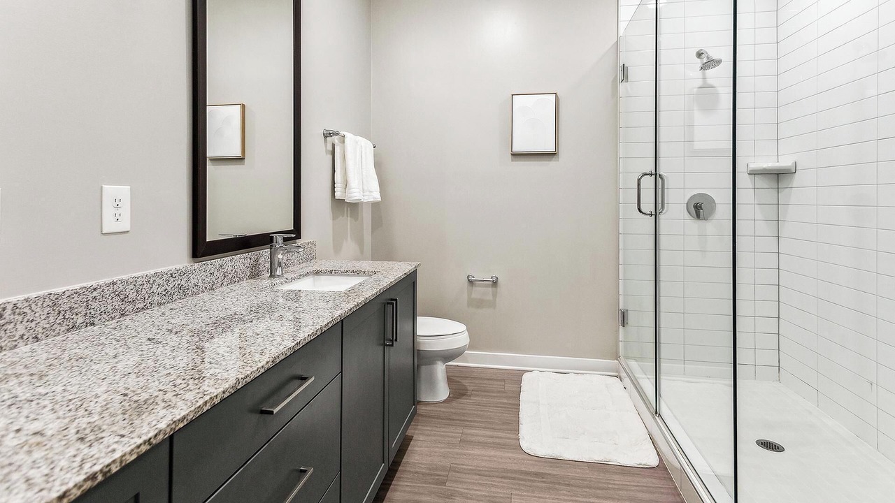 Photo of Bathroom in Hitch Village - Fred Wessels Homes