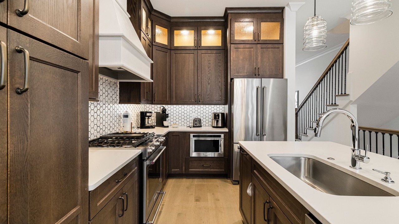 Photo of Kitchen in Hitch Village - Fred Wessels Homes