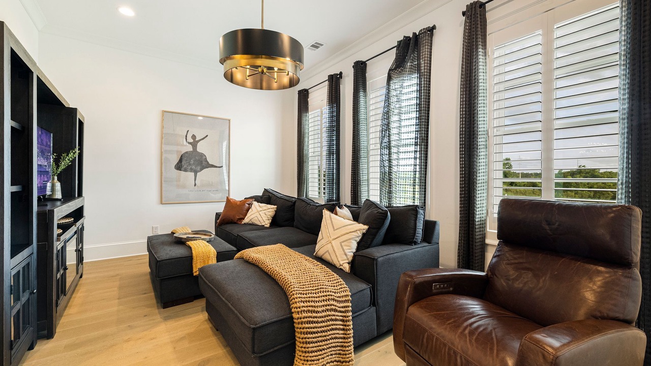 Photo of Livingroom in Hitch Village - Fred Wessels Homes