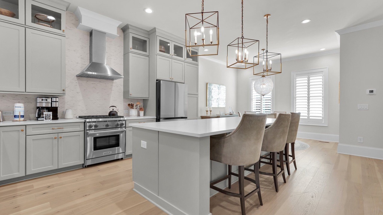 Photo of Kitchen in Hitch Village - Fred Wessels Homes