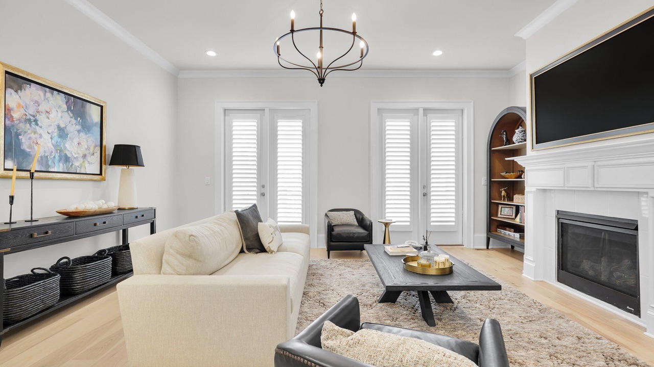 Photo of Livingroom in Hitch Village - Fred Wessels Homes