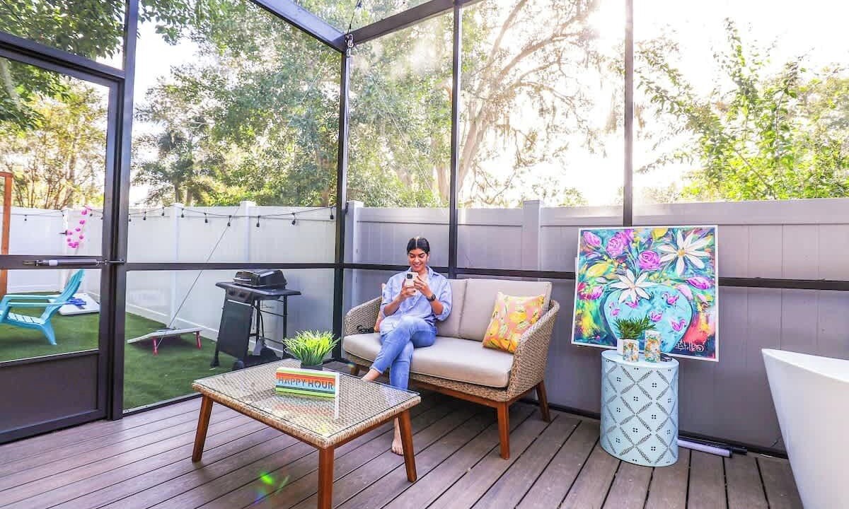 Photo of Patio Balcony in Winter Garden