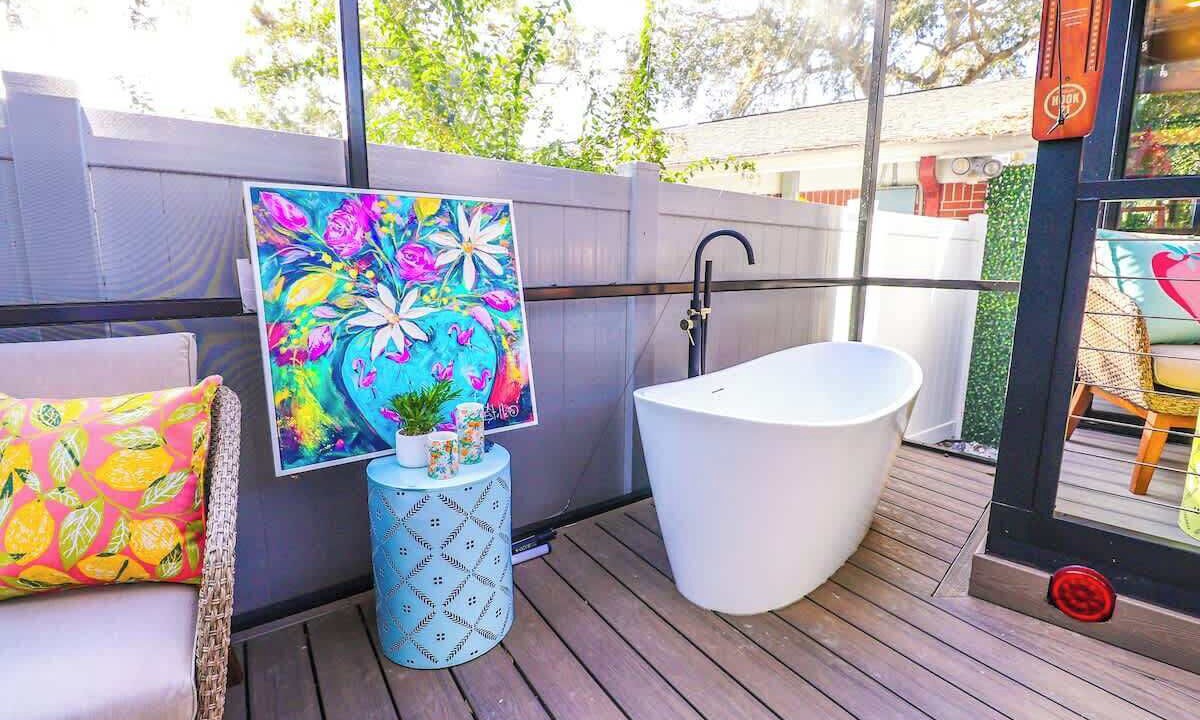 Photo of Patio Balcony in Winter Garden
