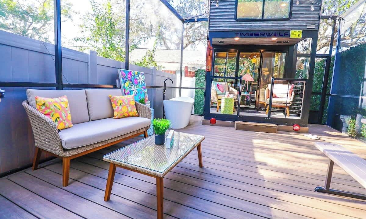 Photo of Patio Balcony in Winter Garden