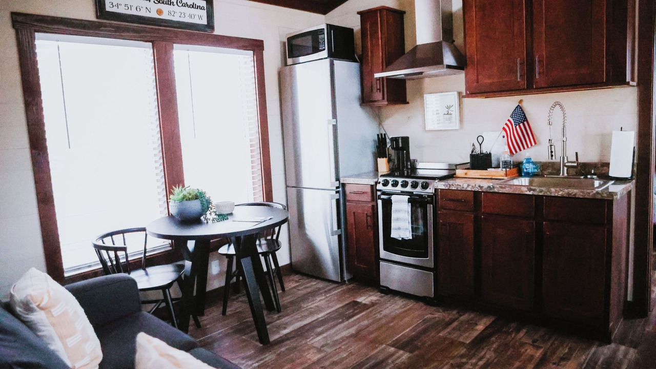 Photo of Kitchen in Dewy Rose