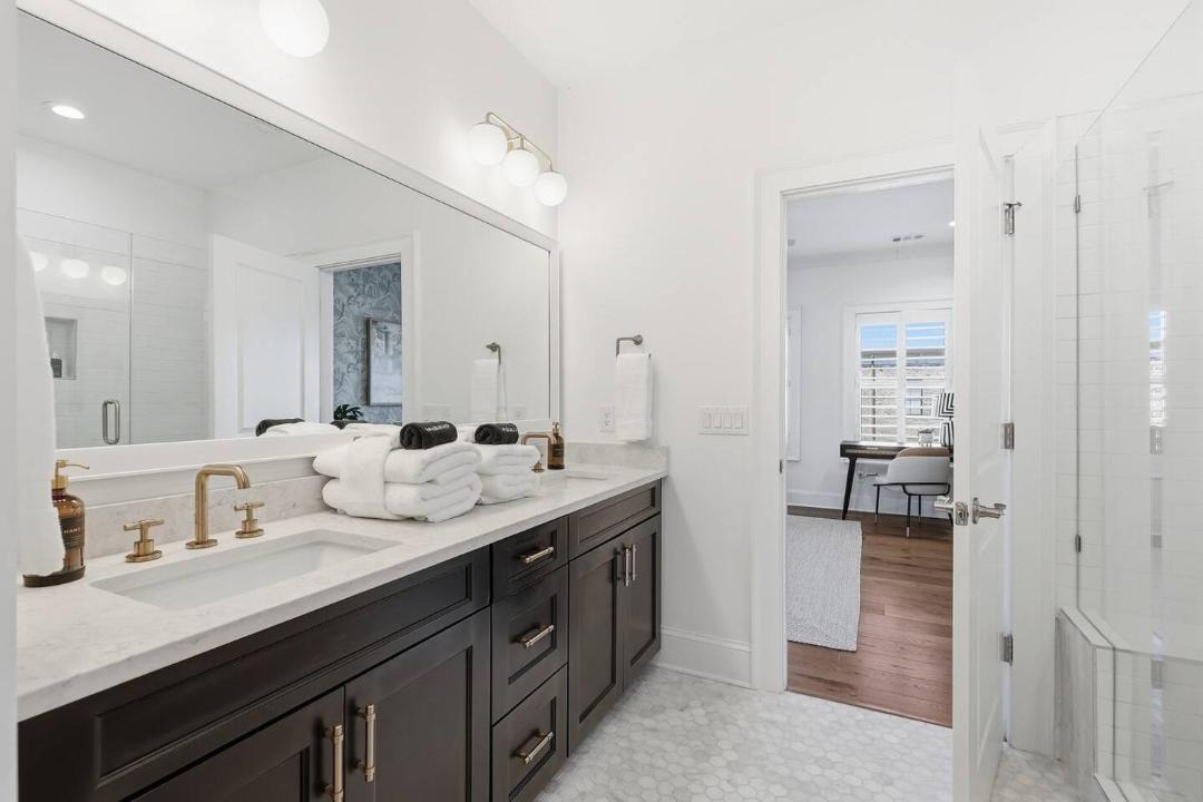 Photo of Bathroom in Hitch Village - Fred Wessels Homes