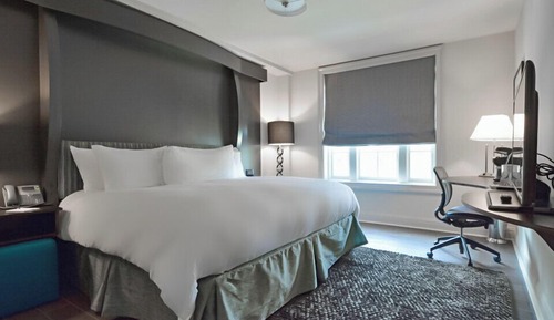 King Bed Partial View
