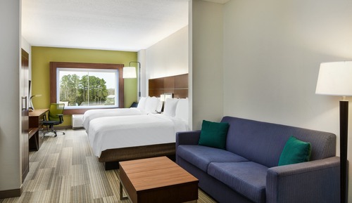 Suite, 2 Queen Beds, Accessible (Hearing)