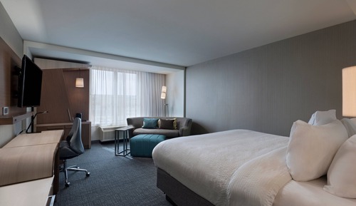Room, 1 King Bed with Sofa bed, Hearing Accessible
