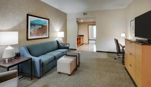 Suite, 1 King Bed with Sofa bed (Sofa Sleeper, 2 Rooms)