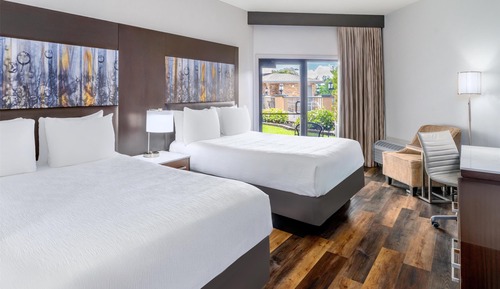 Standard Room, 2 Queen Beds, Non Smoking, Balcony (View)