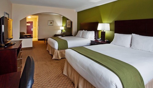 Suite, 1 King Bed, Accessible Bathtub (Communications)