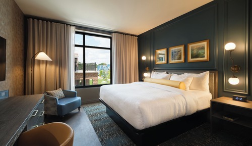 Standard Room, 1 King Bed, Non Smoking, Courtyard View