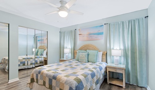 Comfort Condo, 1 Bedroom, Balcony, Beach View
