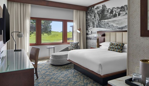 Room, 1 King Bed, Golf View (Hearing Accessible)