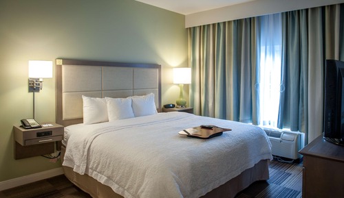 Suite, 1 King Bed with Sofa bed, Accessible, Bathtub (Wet Bar)
