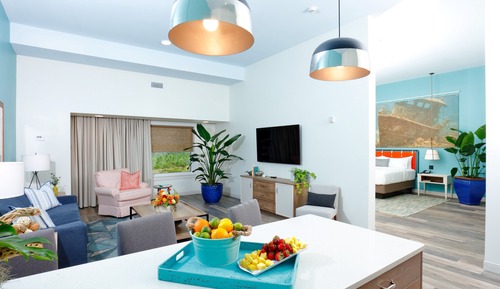 Suite, 1 King Bed with Sofa bed