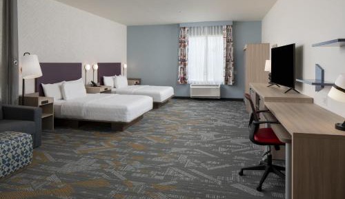 Studio Suite with Two Queen Beds and Tub - Mobility Access