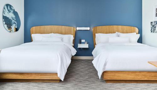 Queen Studio with Two Queen Beds and Sofa Bed