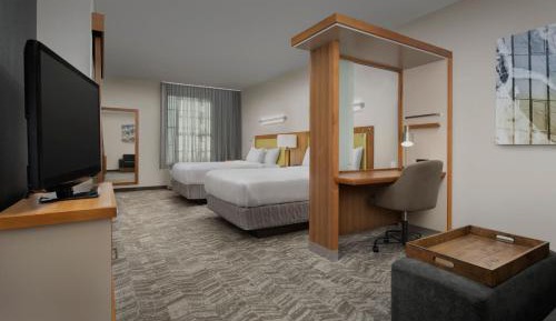 Queen Suite with Two Queen Beds and Trundle Sofa
