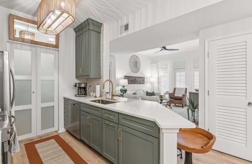 Saint Simons Heights Condo | Coastal Sage by Redfern
