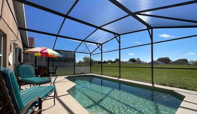 Spacious Pool Home near Theme Parks & Golf